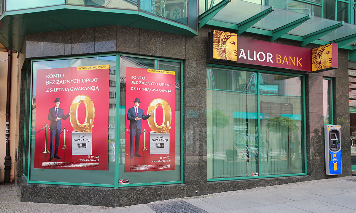 Alior Bank branch in Wroclaw. Alior was founded in 2008 and had 1.7 million customers in 2013. Fot. Tupungato / Bigstock