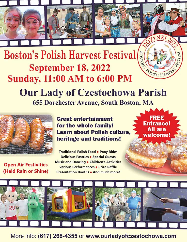 Polonijne Dożynki w Bostonie, MA. Boston's Polish Harvest Festival 2022