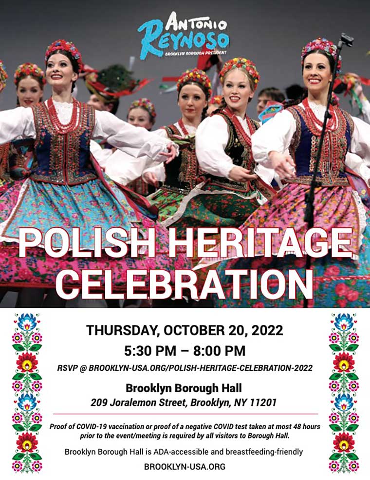 Polish Heritage Celebration 2022 at Brooklyn Borough Hall > New York Dziennik Polonijny USA