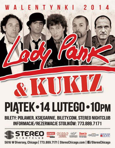 Nowy Jork i Chicago. Lady Pank & Kukiz - trasa koncertowa w USA 2014 