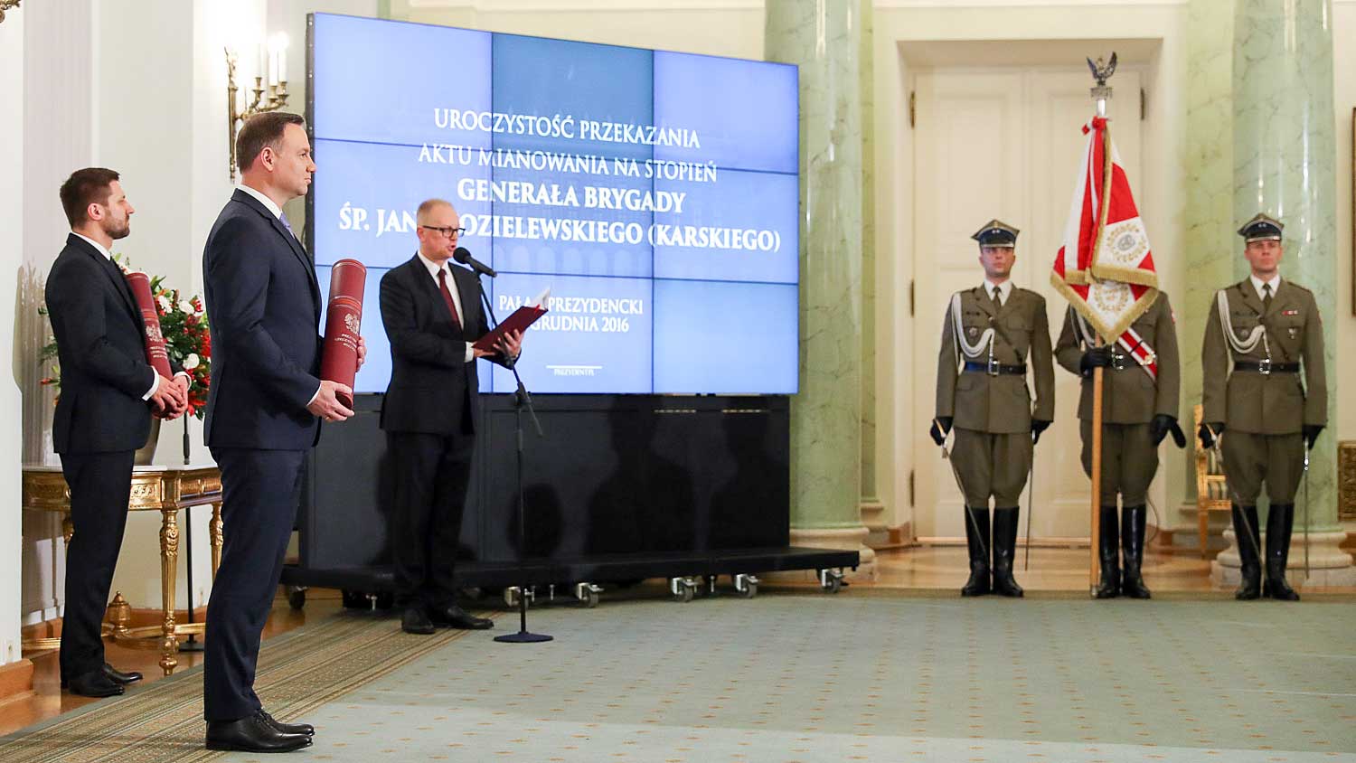 Przemawia Andrzej Duda. Foto: Kancelaria Prezydenta RP/ Andrzej Hrachorowicz