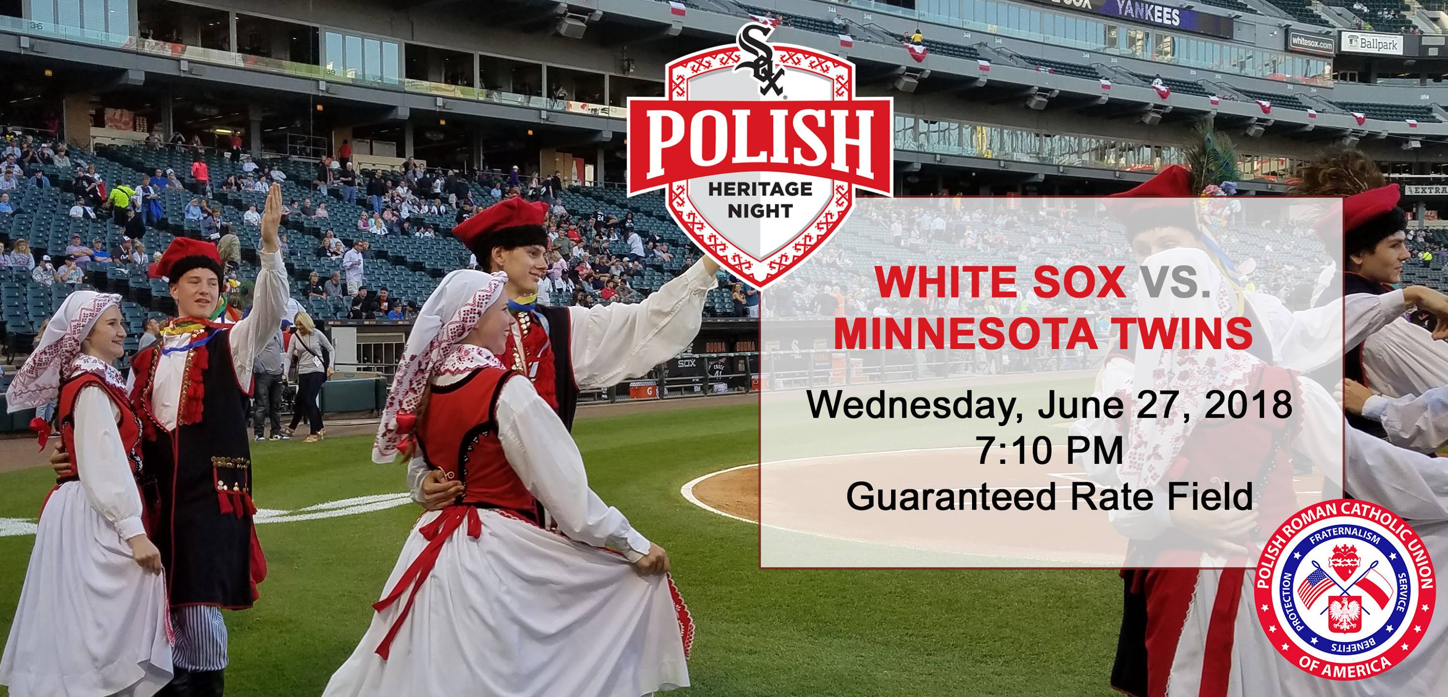 White Sox Polish Heritage Night in Chicago Stany Zjednoczone