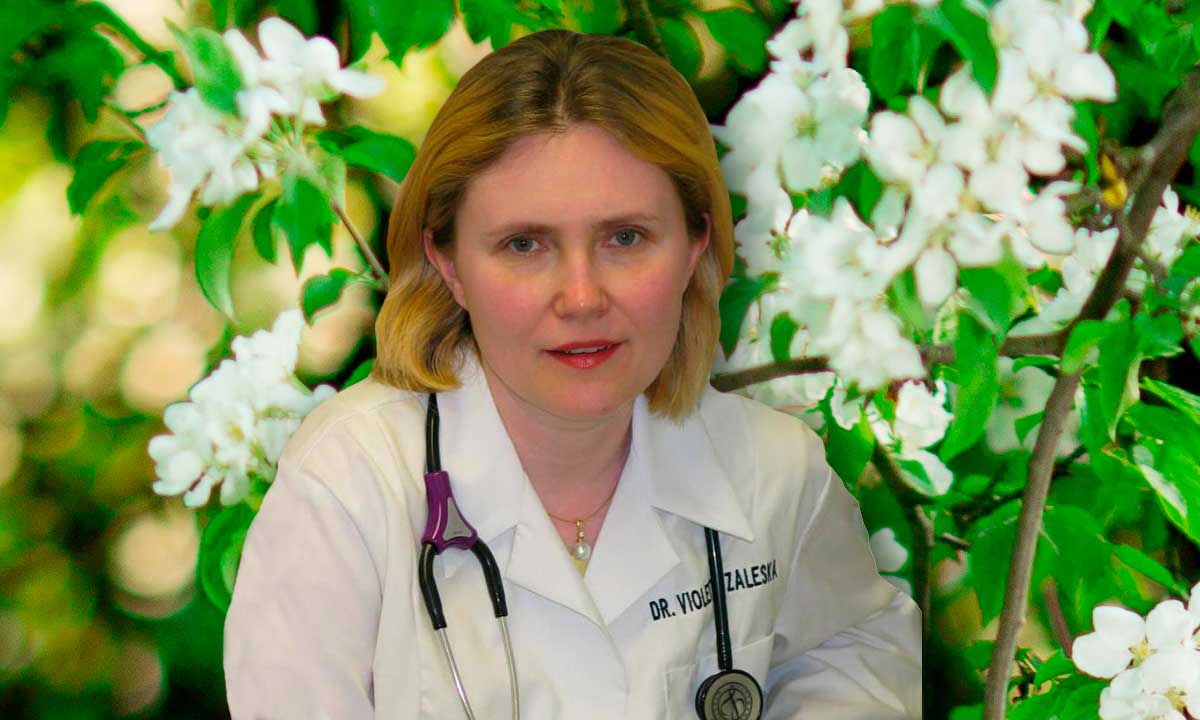 Alergia w czasie wiosny czyli katar sienny. Polski alergolog Violetta Zaleska w NY i NJ