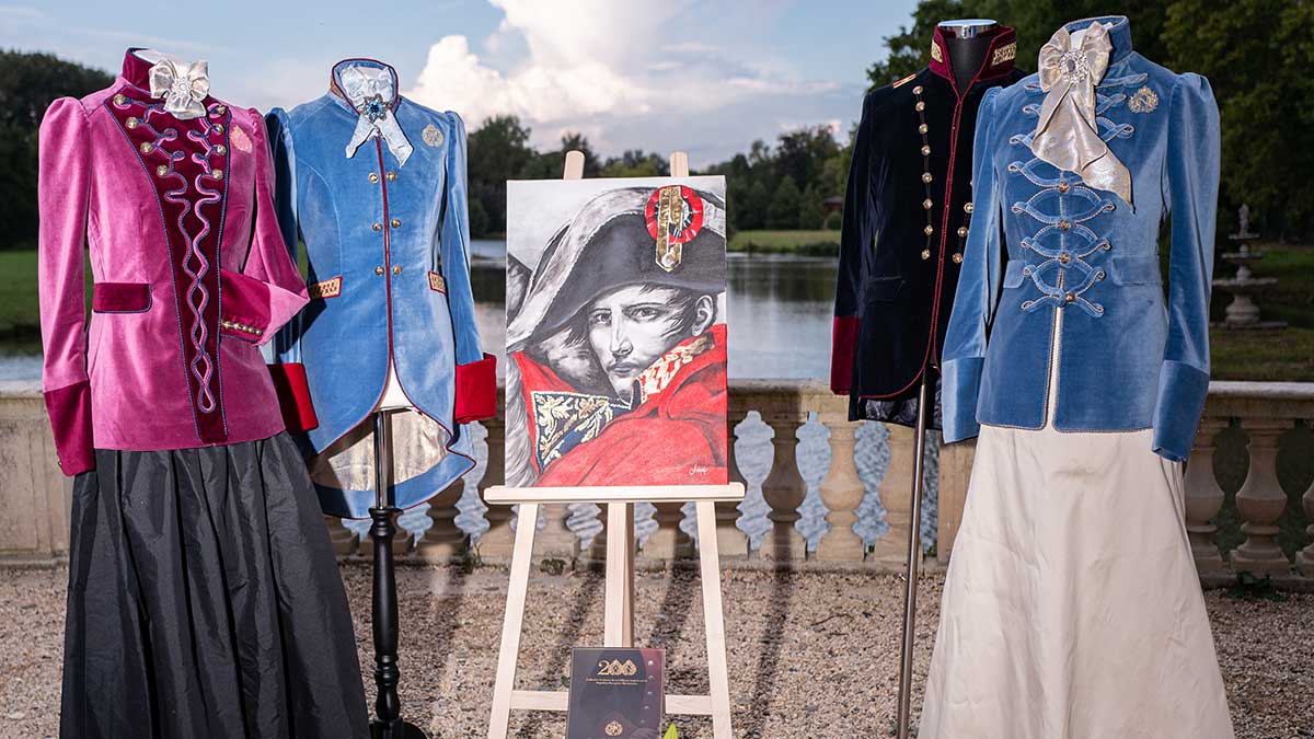 Royal Military Exclusive Collection Inspired by the "Bicentenary of Napoleon Bonaparte" was presented at the Chateau d’Ermenonville, France at the Grand Ball