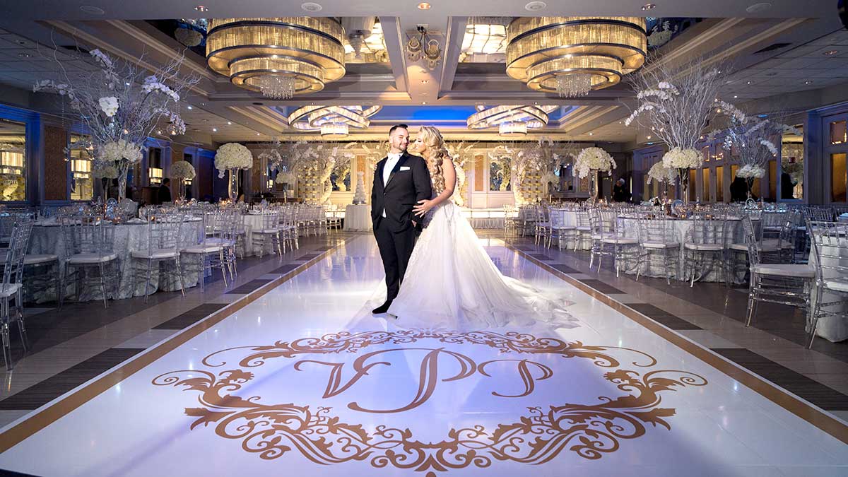 Wspaniała sala bankietowa w Nowym Jorku na wesela, bankiety i przyjęcia. Russo on the Bay