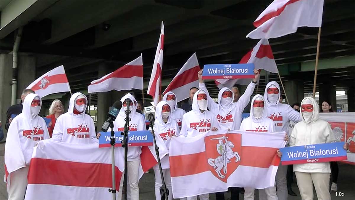 Warszawa ma rondo Wolnej Białorusi