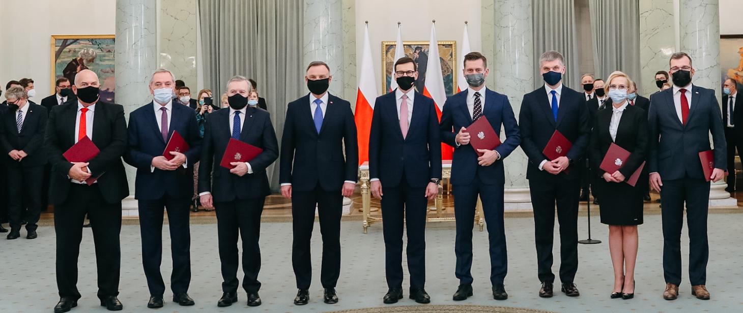 Nowi ministrowie w rządzie premiera Mateusza Morawieckiego