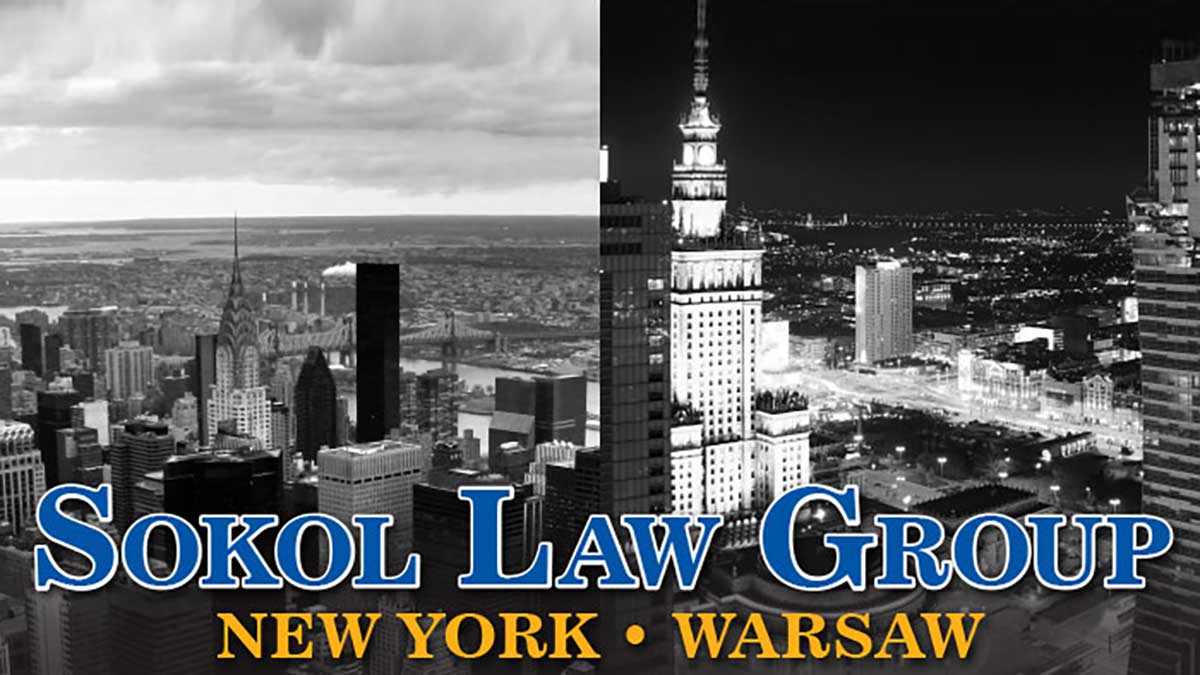 Adwokat w Nowym Jorku Jerzy Sokół prowadzi sprawy w USA i w Polsce