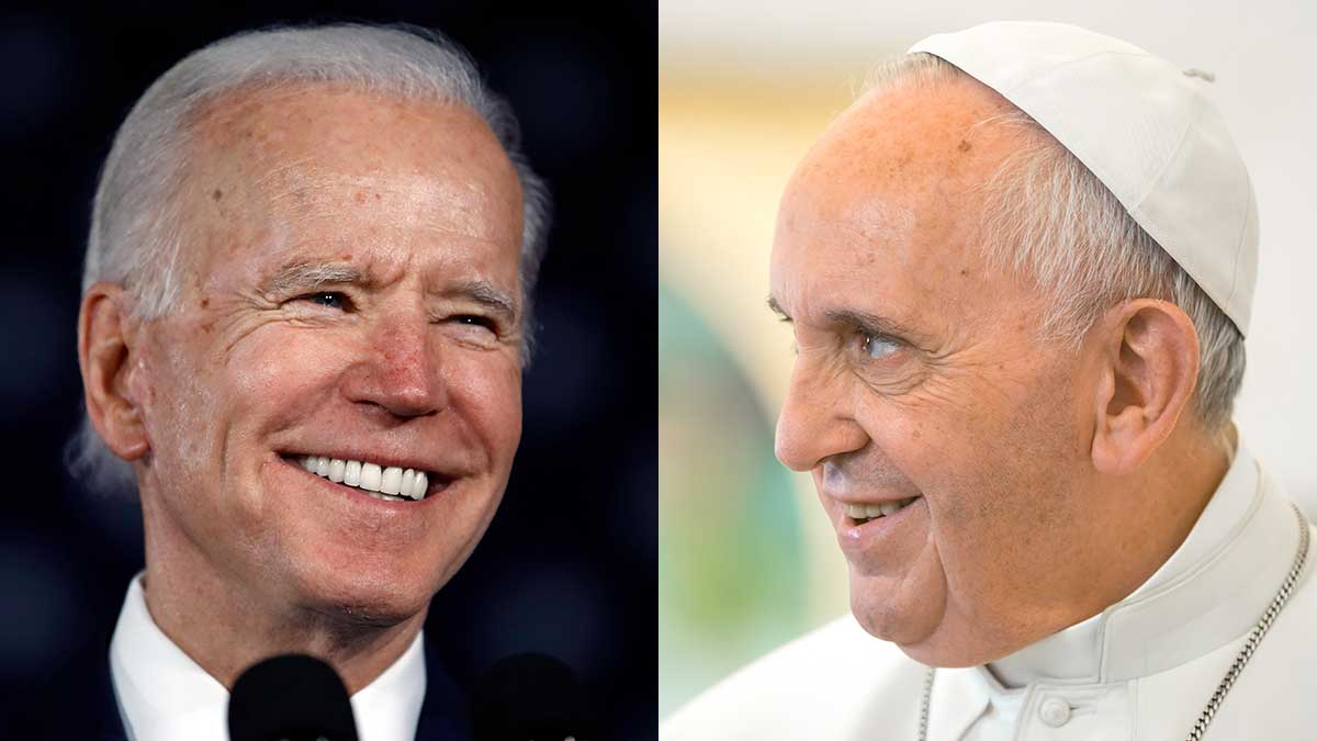 Prezydent Joe Biden i papież Franciszek spotkali się w Watykanie