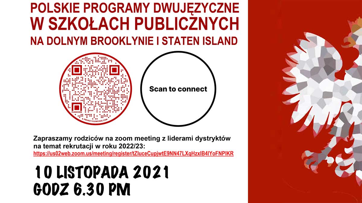 Polskie programy dwujęzyczne w Nowym Jorku w dzielnicach Brooklyn i Staten Island - spotkanie