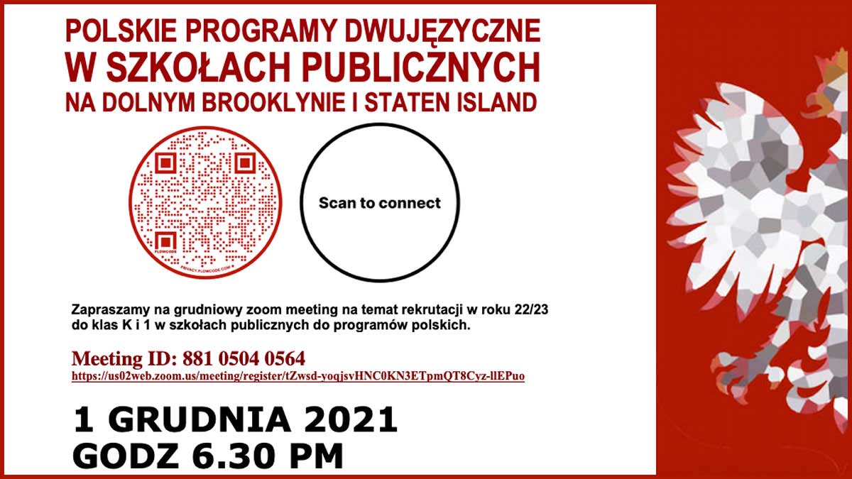 Polskie programy dwujęzyczne w szkołach publicznych na Brooklynie i Staten island, NY