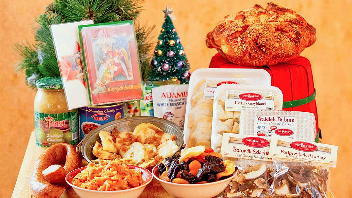 Najlepsze, domowe, polskie potrawy na Boże Narodzenie w USA w sklepach Piast w NJ i online