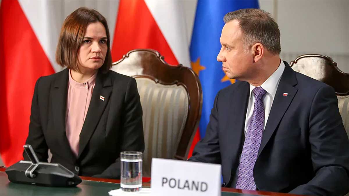 Szczyt dla Demokracji z udziałem Prezydenta Dudy i liderki białoruskiej opozycji Swiatłany Cichanouskiej