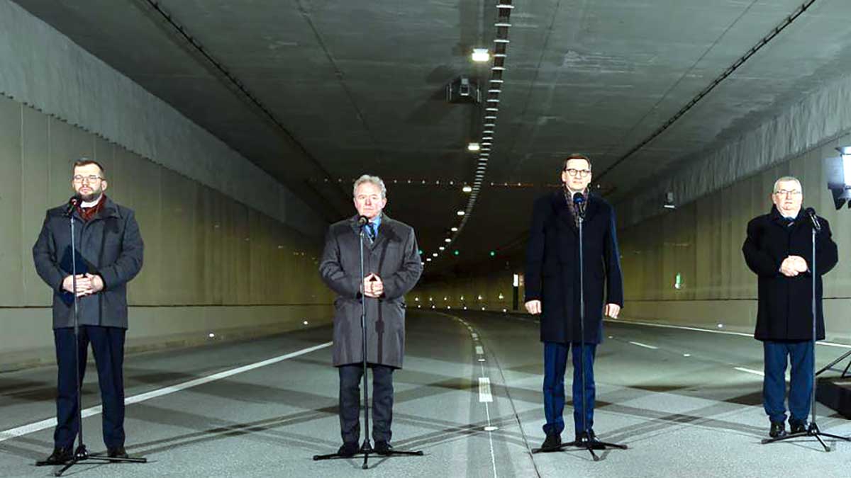 Dziś otwarto najdłuższy tunel w Polsce 