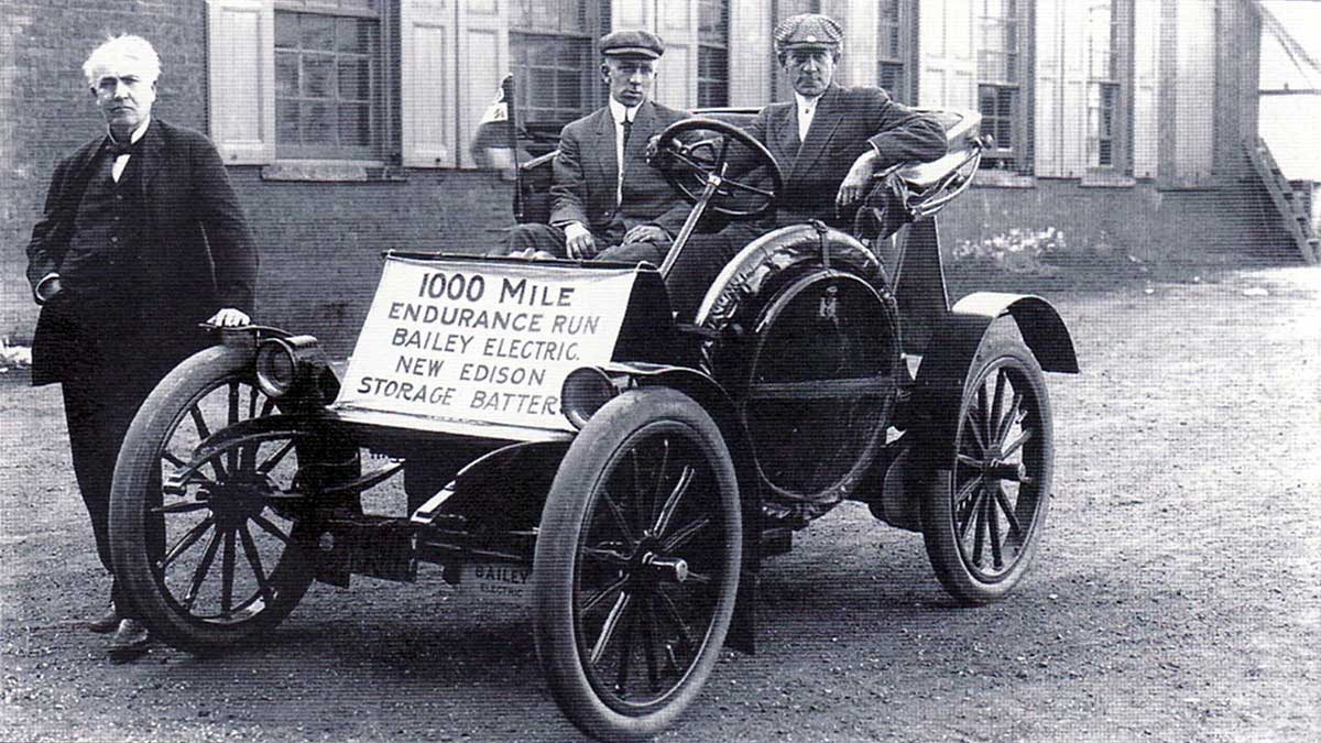 Już 110 lat temu zbudował samochód elektryczny. Jednak to incydent z dzieciństwa odmienił życie Edisona