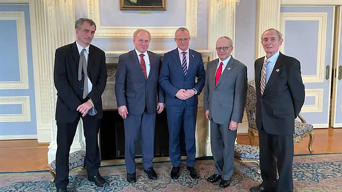 PAC National President Frank J. Spula Met with the New Ambassador of Poland to the U.S. Marek Magierowski
