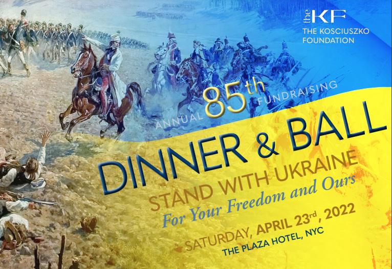 The KF 85th Annual Fundraising Dinner & Ball in New York. Stand with Ukraine