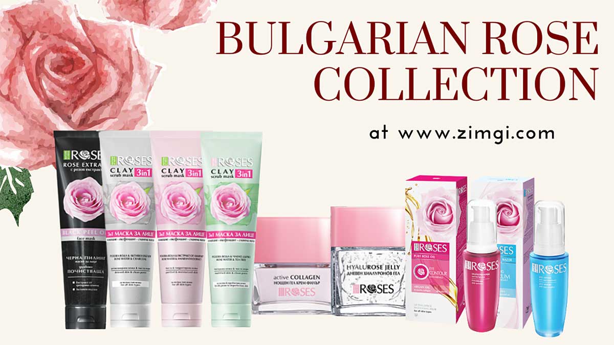 Bulgarian Rose Collection Available Now at Zimgi.com