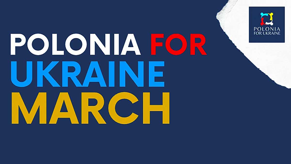 #Polonia4Ukraine. Polonia for Ukraine March in New York 