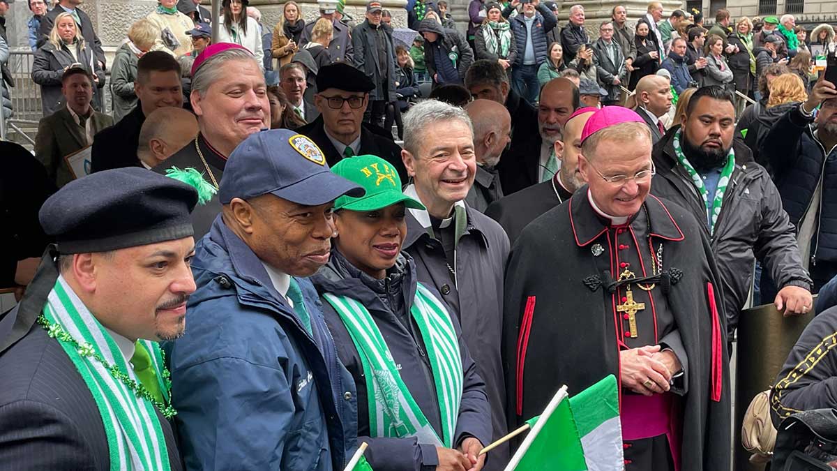 Brooklyn's New Bishop, Robert Brennan, Celebrates St. Patrick's Day Mass Before NYC Parade