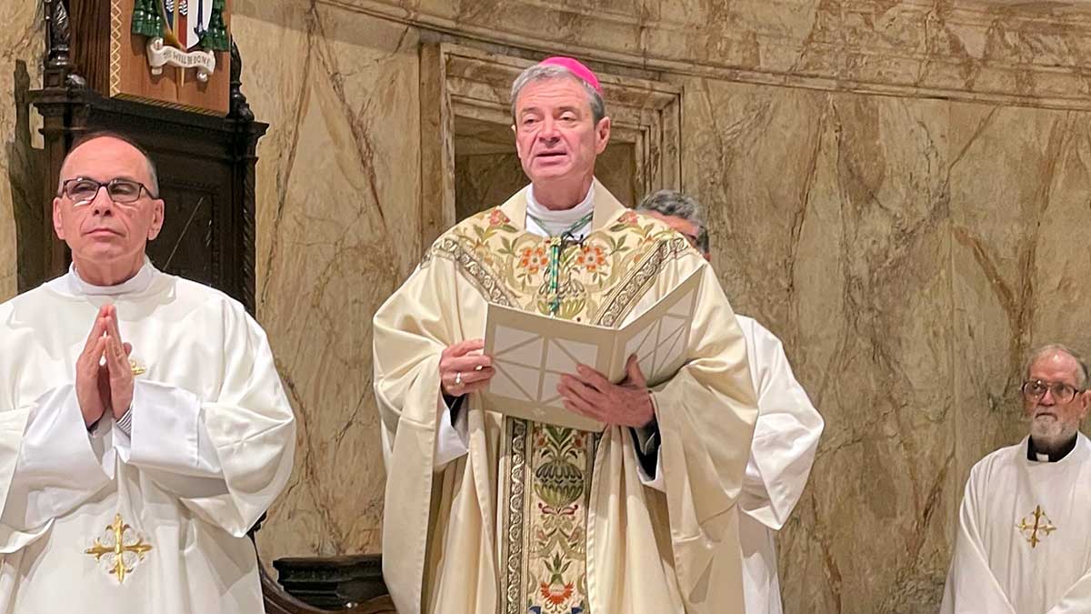 Bishop Brennan Offers Prayers for Peace in Brooklyn, Spiritually United With Pope Francis in Rome
