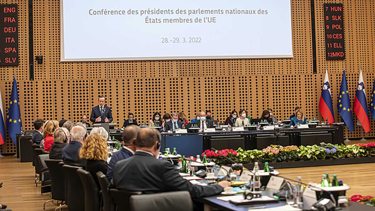Drugi dzień Konferencji Przewodniczących Parlamentów Unii Europejskiej 