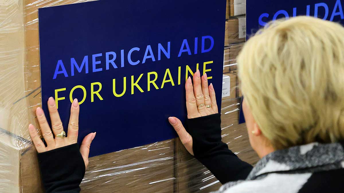 Pierwsza Dama Agata Kornhauser-Duda dziękuje za pomoc medyczną i dary z USA dla Ukrainy