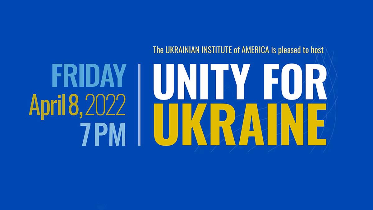 New York. Unity for Ukraine, a Benefit Concert in Support of Humanitarian Relief for Ukrainians