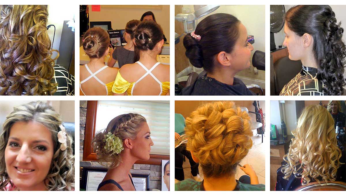 Na wesele, komunię  i inną uroczystość w Nowym Jorku fryzury w Marzenas Beauty Salon 