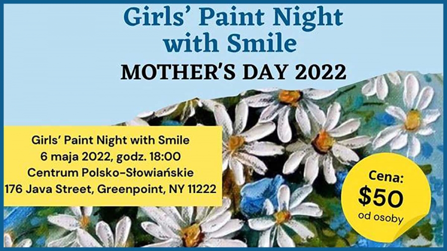 Childrens' Smile Foundation na Dzień Matki zaprasza panie na wspólne malowanie