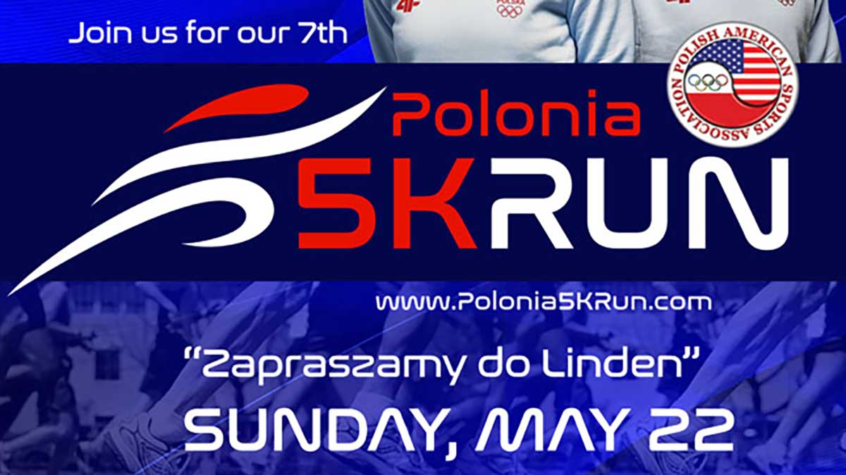 Polonia 5K RUN 2022 in Linden (NJ) with Natalia Maliszewska and Piotr Michalski