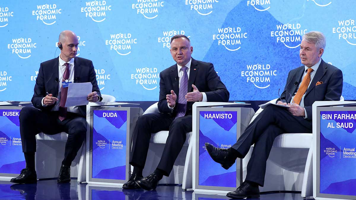 Forum Ekonomiczne w Davos z udziałem Prezydenta Dudy