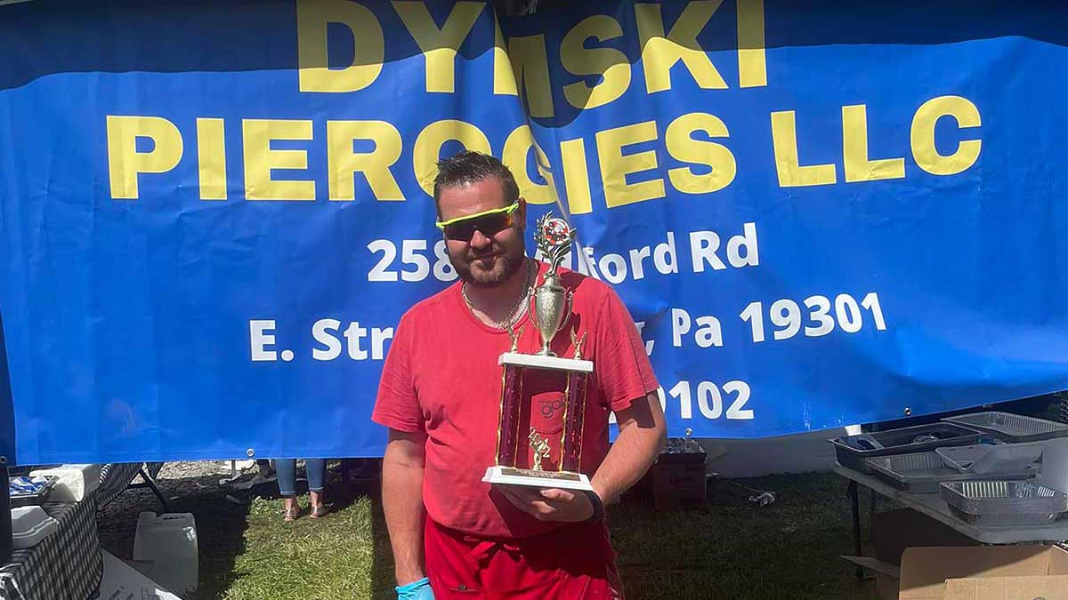 "Dymski Pierogies" wygrały na Edwardsville Pierogi Festival, PA