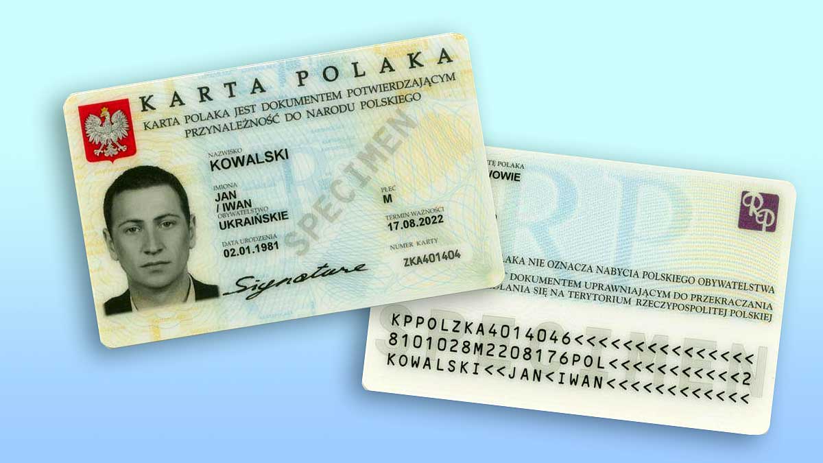 Karta Polaka dla obywateli Ukrainy