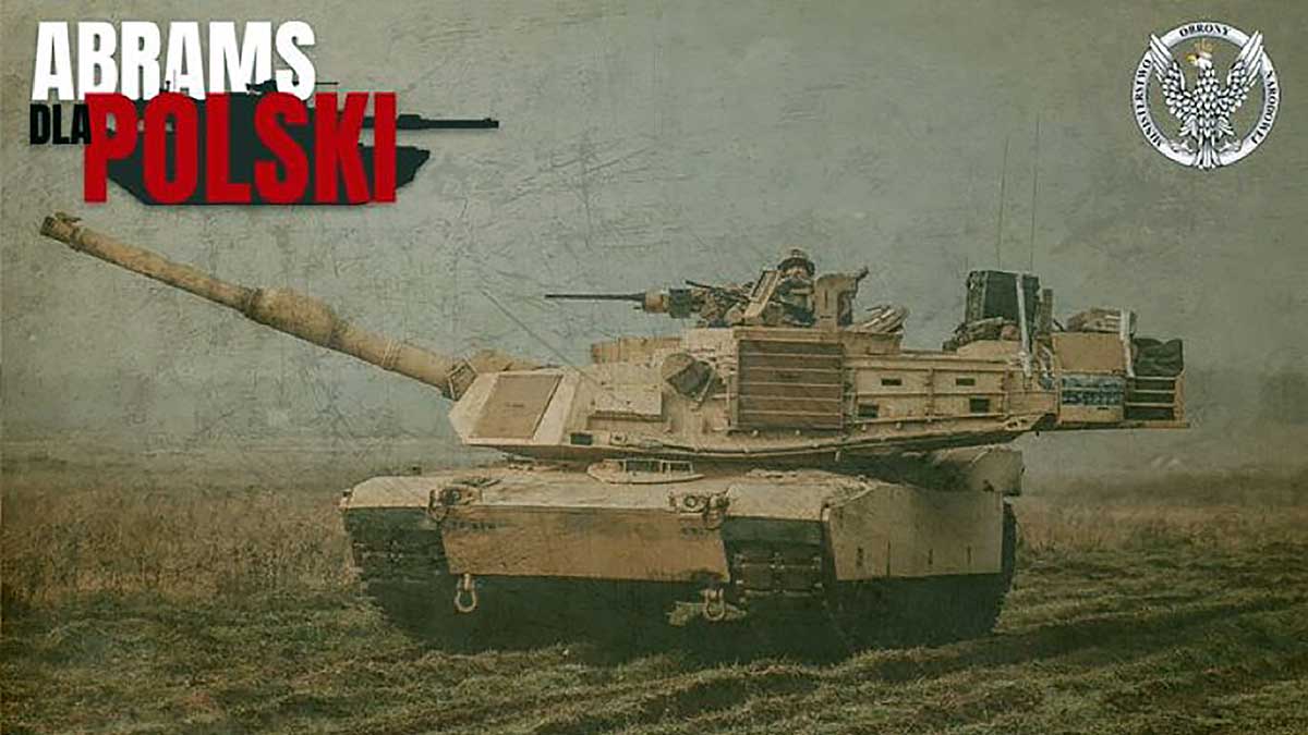 Pierwsze czołgi Abrams dotarły do Polski
