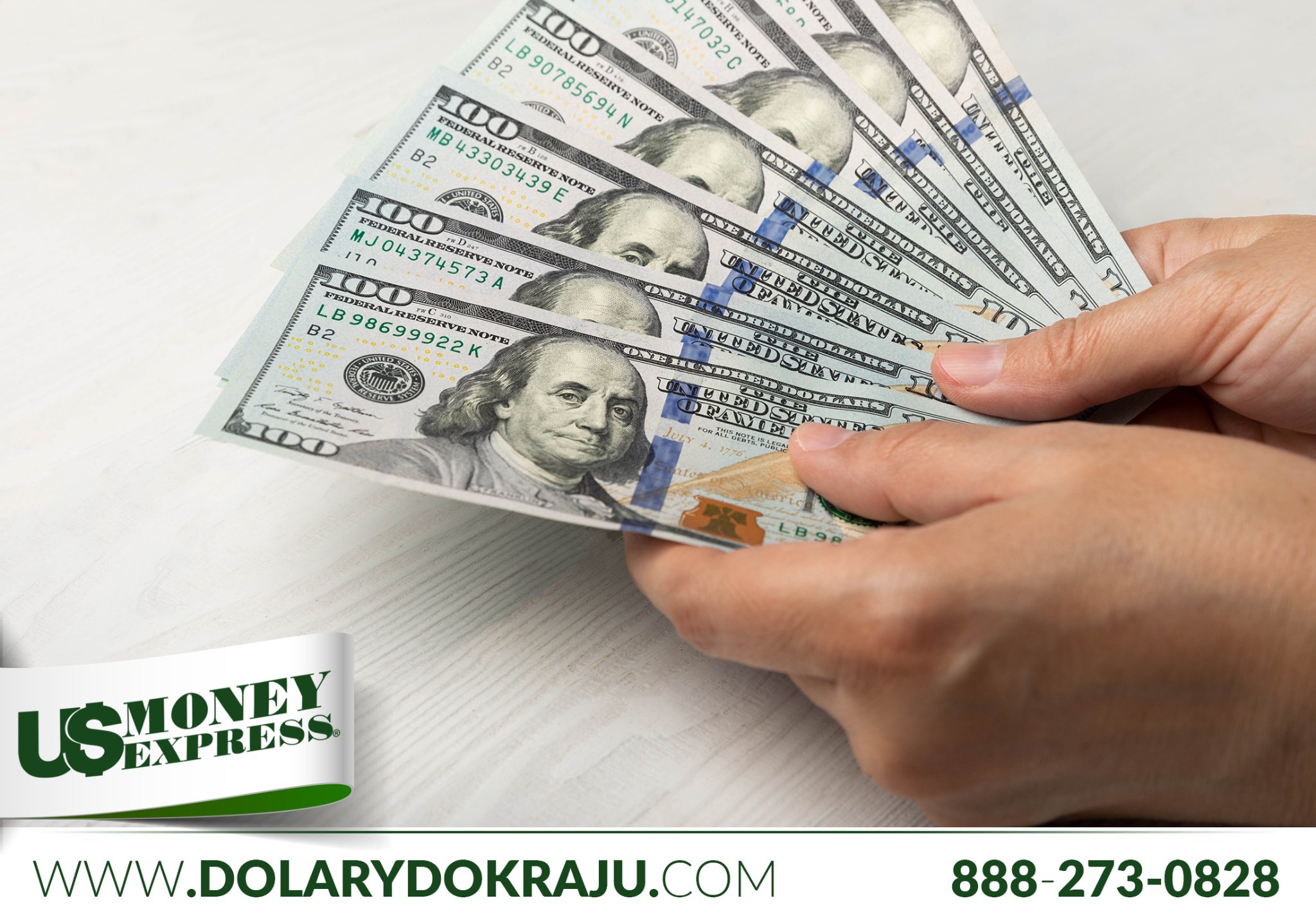 Jak skorzystać na wysokim kursie dolara wysyłając pieniądze do Polski przez US Money Express 