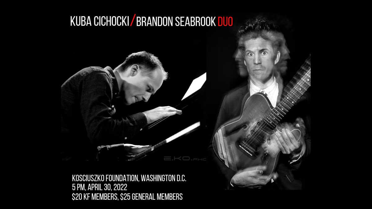 Kuba Cichocki and Brandon Seabrook Jazz Concert in Washington D.C. 