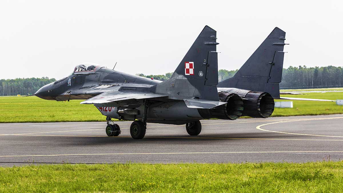Dzisiaj polskie myśliwce rozpoczynają dyżur bojowy w przestrzeni powietrznej Słowacji