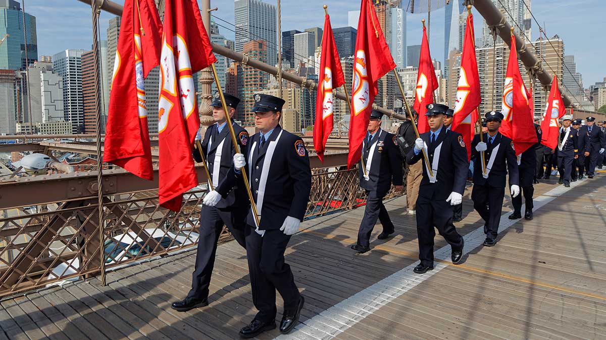 Bishop Brennan to Join FDNY Procession over the Brooklyn Bridge to Co-Cathedral of St. Joseph for 9/11 Memorial Mass
