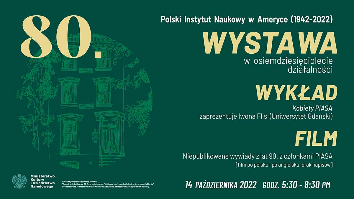 Polski Instytut Naukowy w Ameryce świętuje swoje 80. urodziny