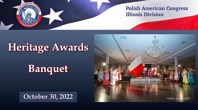 52nd Polish American Heritage Awards Banquet in Schiller Park, IL 