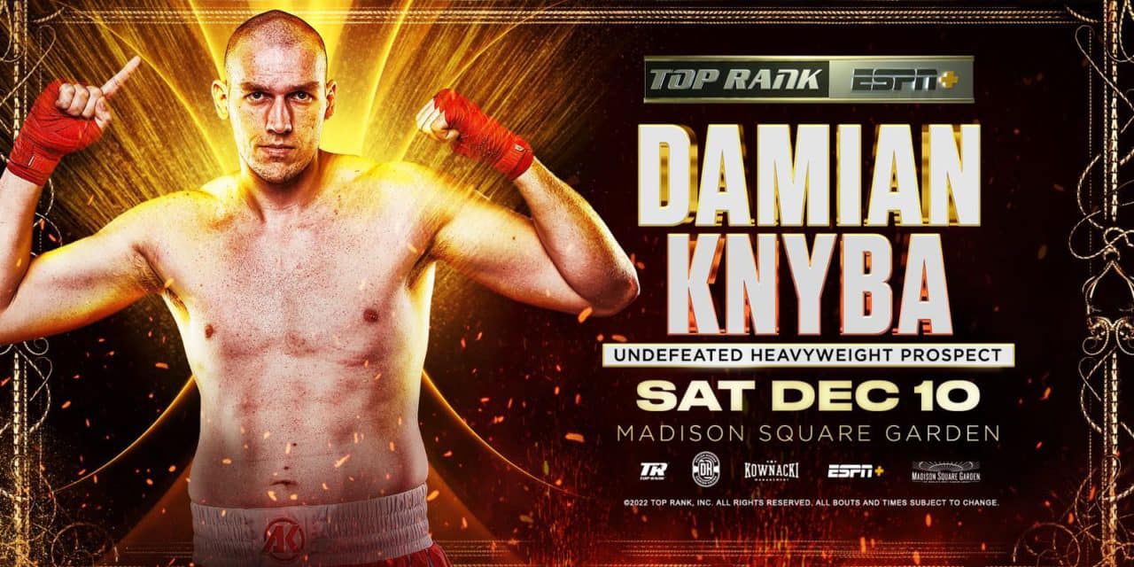 Damian Knyba wraca na ring w Nowym Jorku