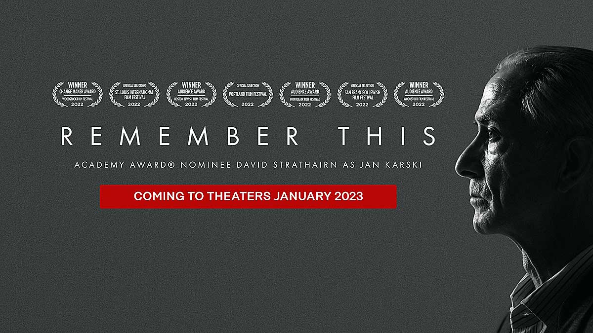Premiera filmu o Janie Karskim "Rember This" w Nowym Jorku w Quad Cinema