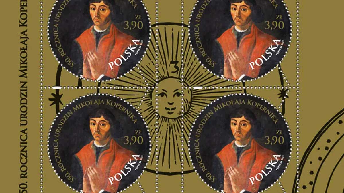 Gratka dla kolekcjonerów. Mikołaj Kopernik na nowych znaczkach Poczty Polskiej