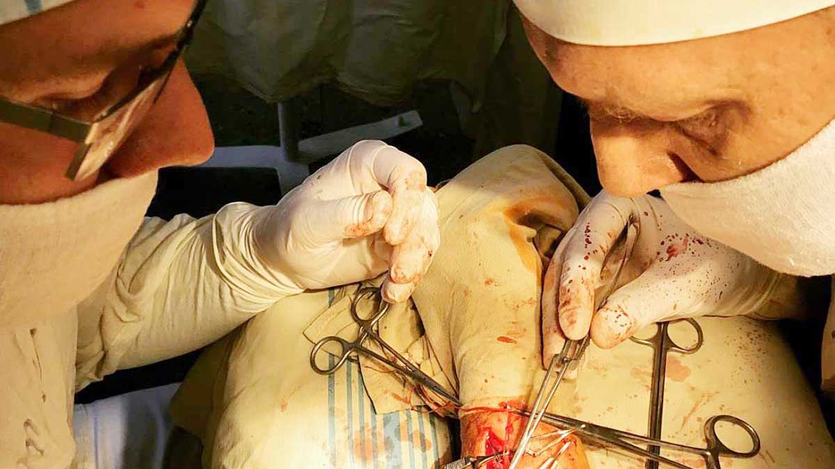 Chirurg wojskowy z Azowstalu: "Będę ratować życie każdego, nawet jeśli jest to wróg..."