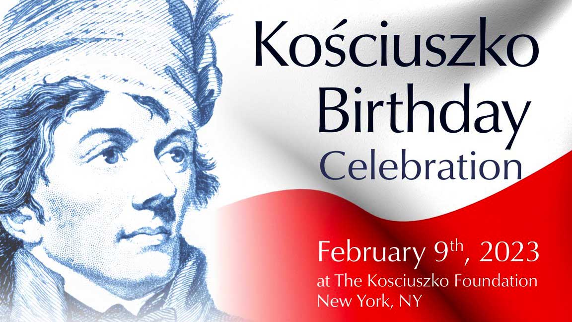 Kosciuszko Birthday Celebration at the Kosciuszko Foundation in New York City