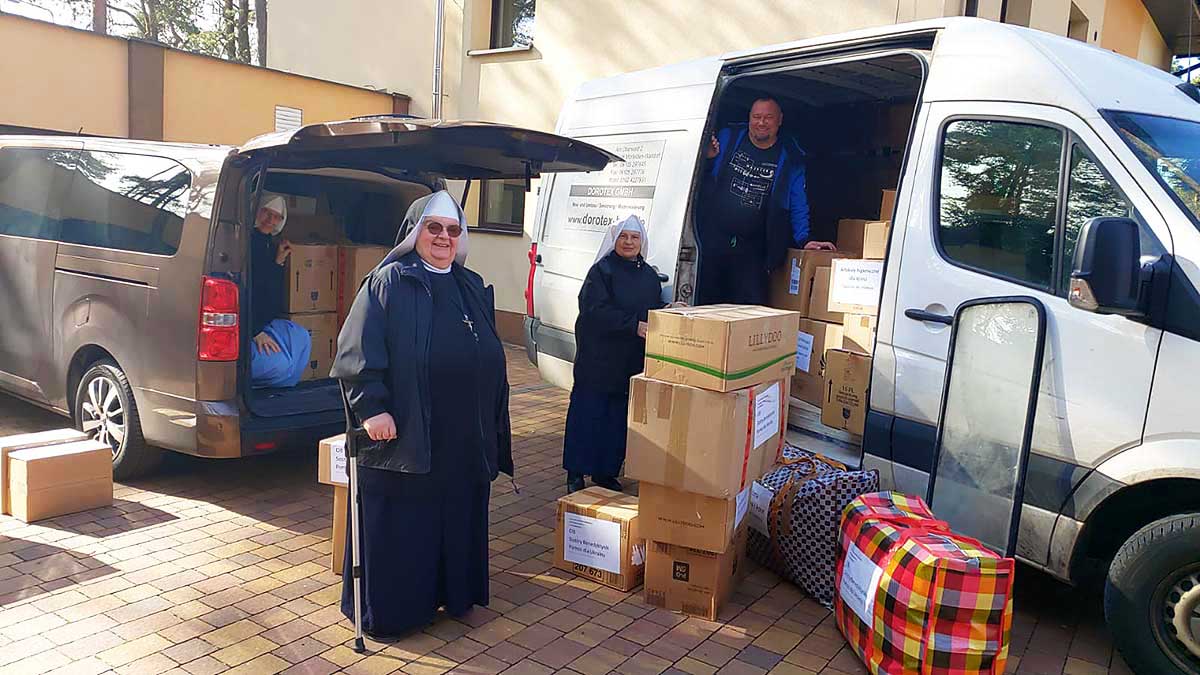 Polskie siostry pomagają w 150 miejscach na Ukrainie