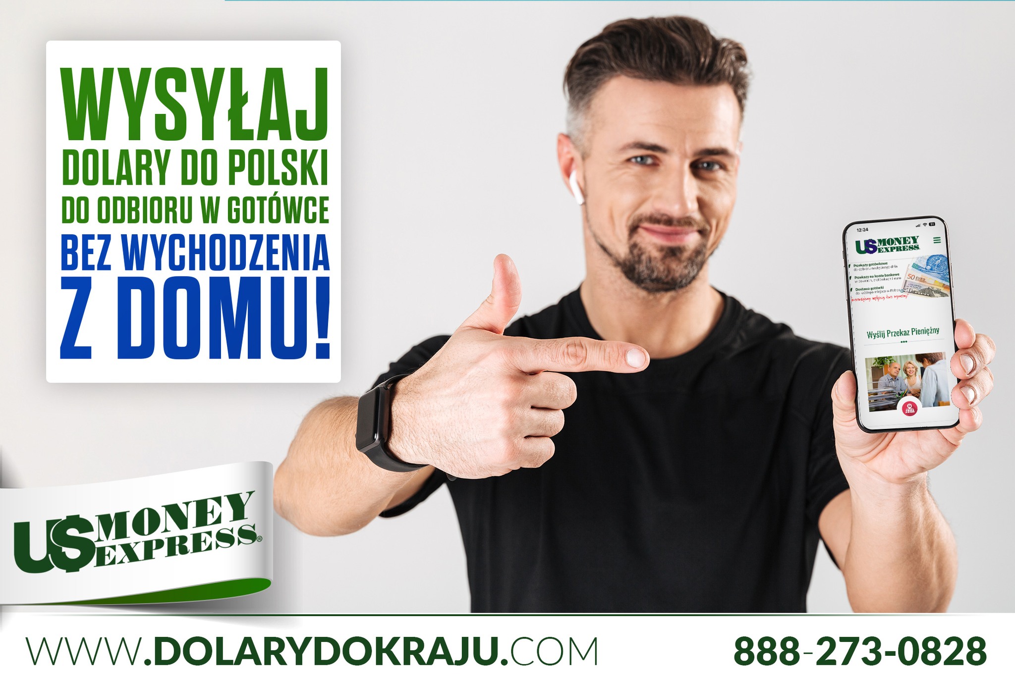 Wysyłaj pieniądze z USA do Polski bez wychodzenia z domu