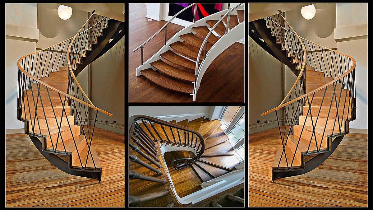 Eleganckie i solidne schody do domu w Tri-State Area. Polska firma Atlantic Stairs z Nowego Jorku oferuje też poręcze i bramy
