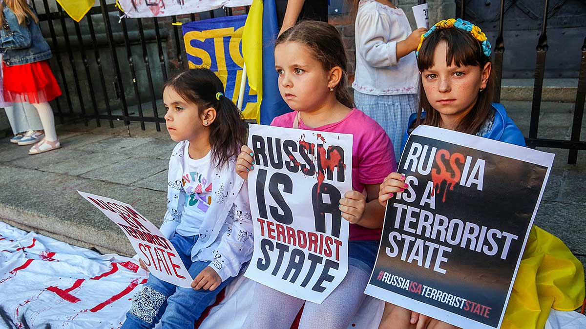 Senat potępia nielegalną deportacją ukraińskich dzieci do Rosji